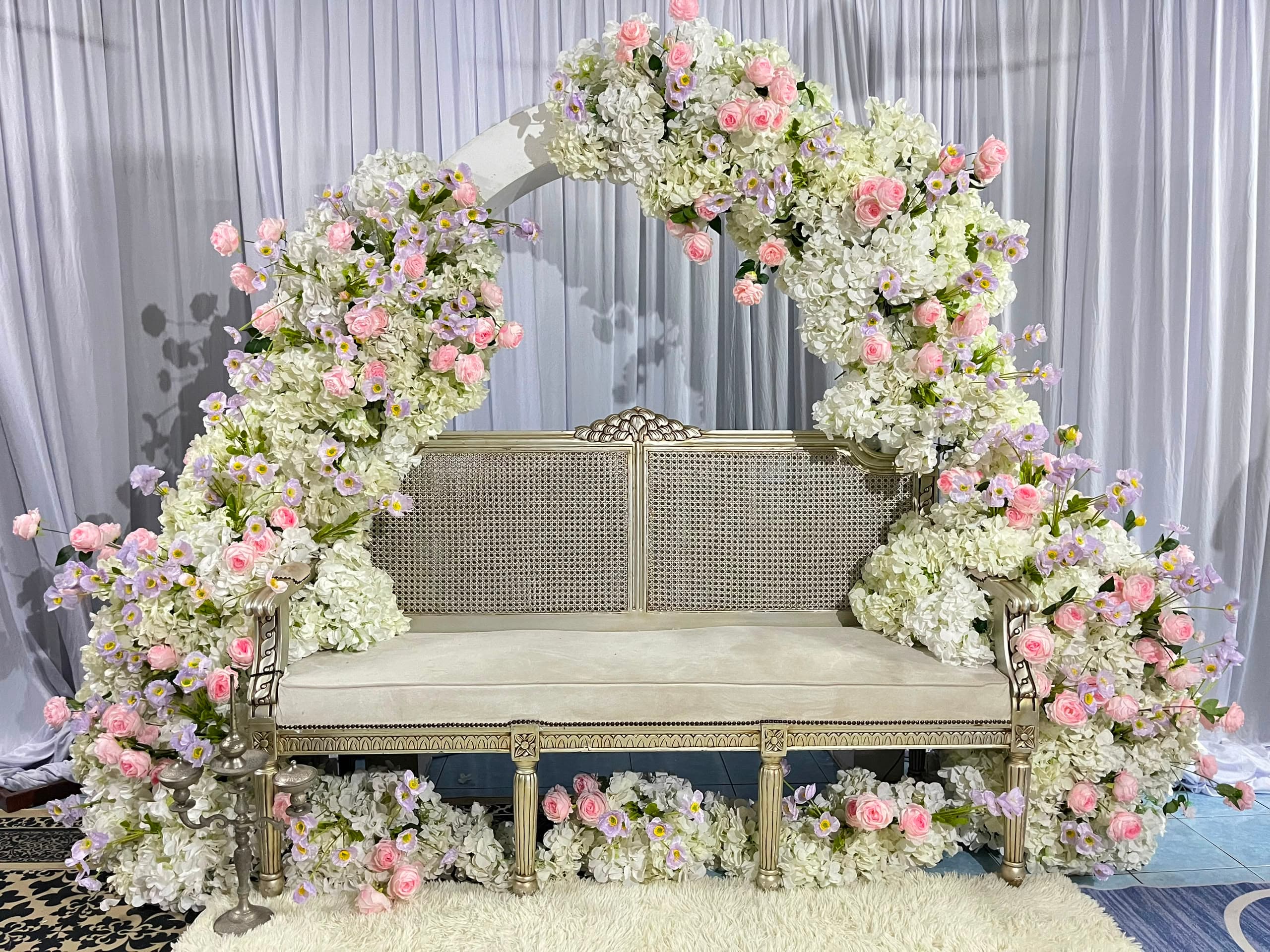 Pelamin Rumah Silver